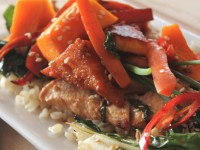 Shape Me Nutrition – Chicken and Pumpkin Stir Fry